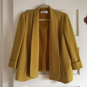 Yellow Blazer Jacket